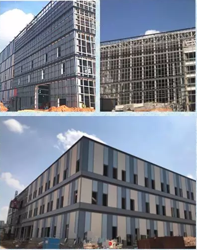 2003网站太阳集团工业再度喜获华为研发实验室（一期）项目 5G实验室钢结构工程