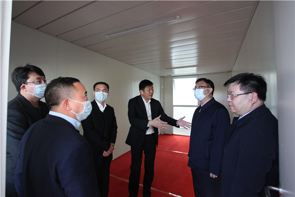 省建设厅厅长项永丹调研2003网站太阳集团绿筑