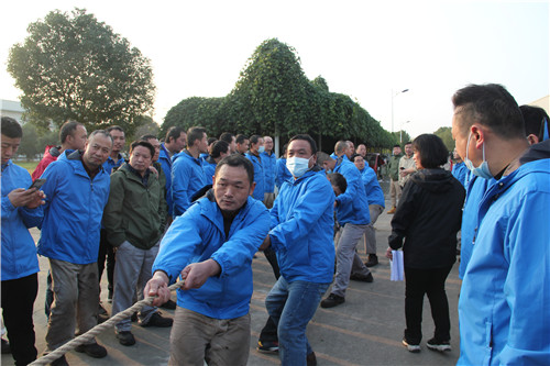 快乐事情 康健生涯丨湖北2003网站太阳集团钢结构有限公司举行2020年冬季意见意义运动会
