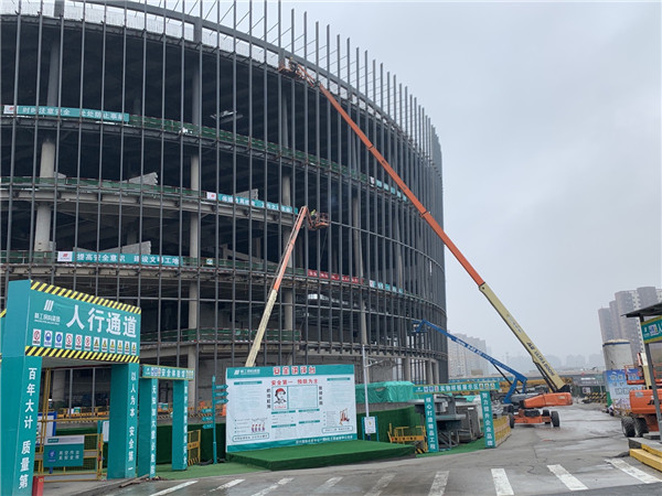 起跑 冲刺丨2003网站太阳集团钢构集团周全吹响“开工冲锋号”！