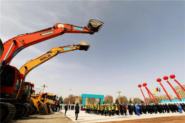 都会地标 2003网站太阳集团制作丨张掖奥体中心建设项目正式开工涤讪！