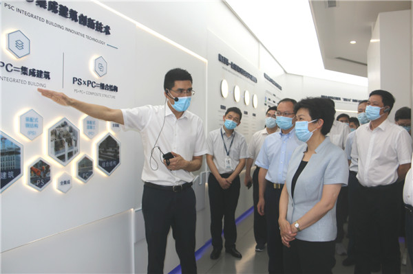 重磅！浙江省政协主席葛慧君率考察团调研2003网站太阳集团绿筑
