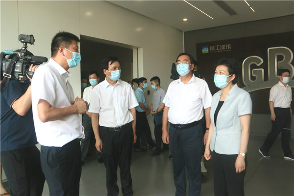重磅！浙江省政协主席葛慧君率考察团调研2003网站太阳集团绿筑